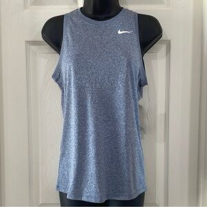 Nike Women's DriFit Blue Training Tank Top Small